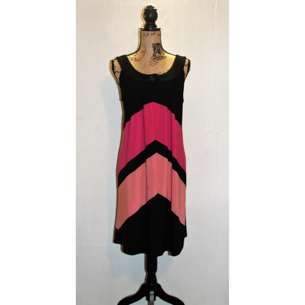 Tiana B. Sleeveless Trapeze Dress